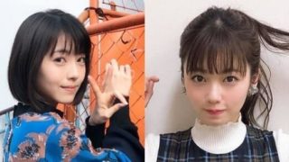 女優・浜辺美波と女優・小芝風花